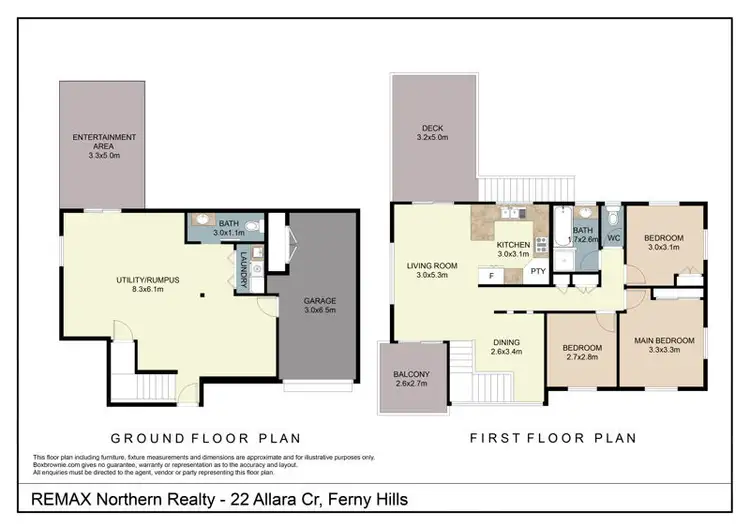 Floorplan of Homely house listing, 22 Allara Crescent, Ferny Hills QLD 4055