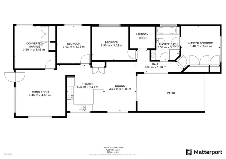 Floorplan of Homely house listing, 10 Cordwell Gr, Boambee East NSW 2452