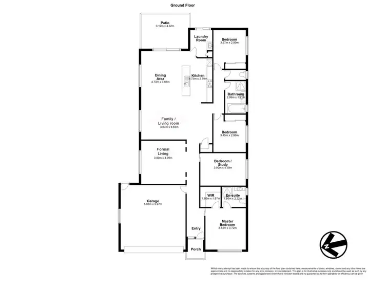 Floorplan of Homely house listing, 64 Petrie Crescent, Aspley QLD 4034