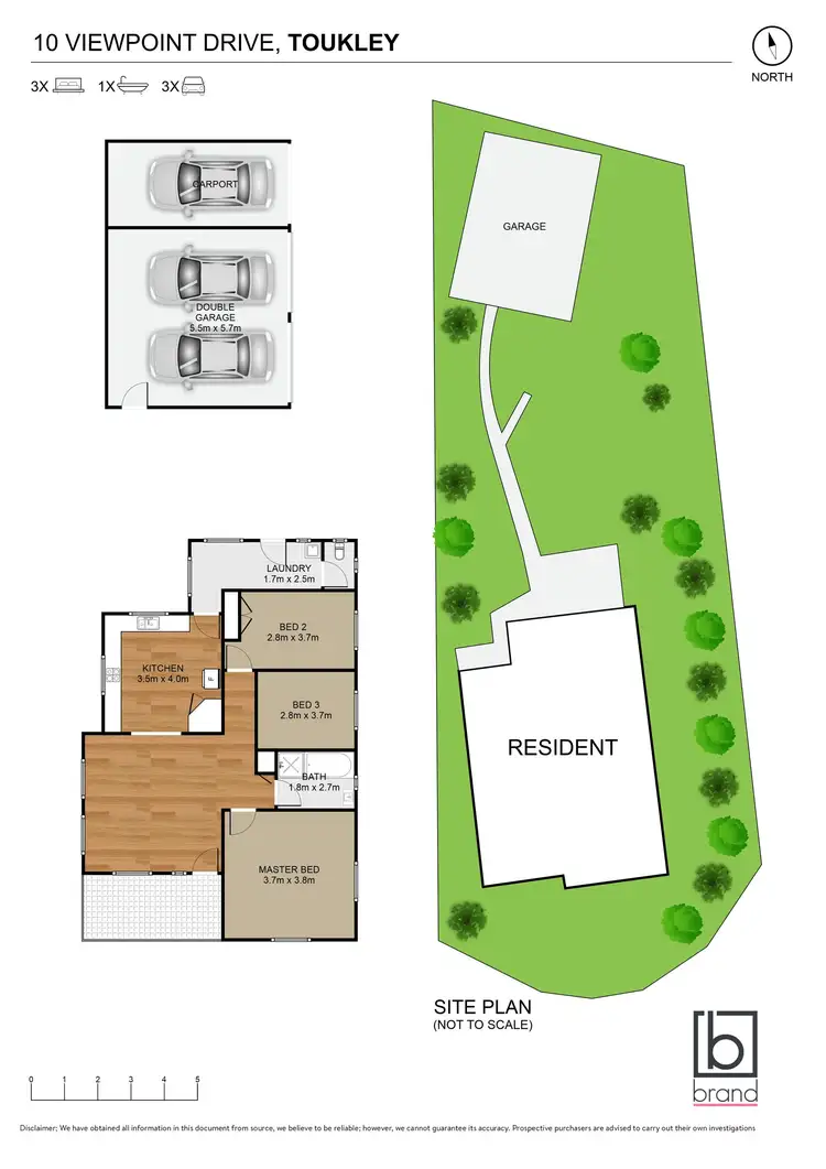 Floorplan of Homely house listing, 10 Viewpoint Drive, Toukley NSW 2263