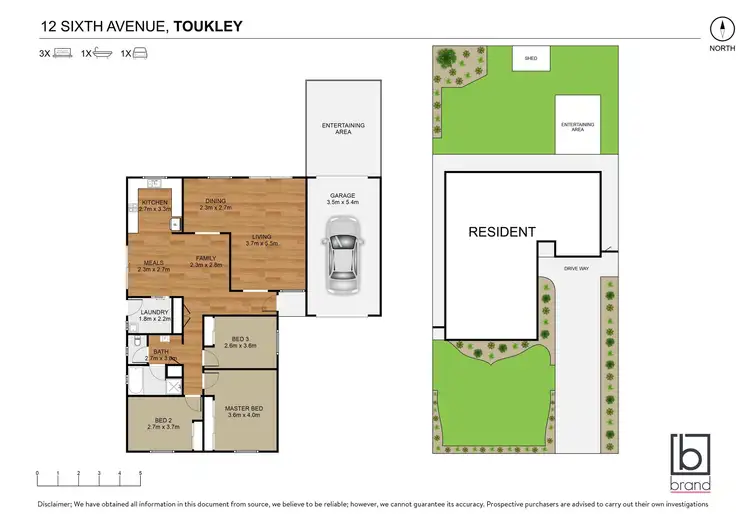 Floorplan of Homely house listing, 12 Sixth Avenue, Toukley NSW 2263
