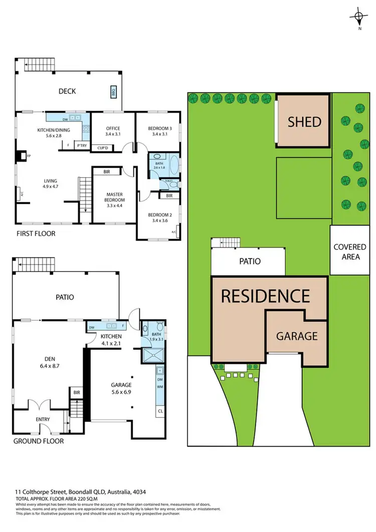 Floorplan of Homely house listing, 11 Colthorpe Street, Boondall QLD 4034