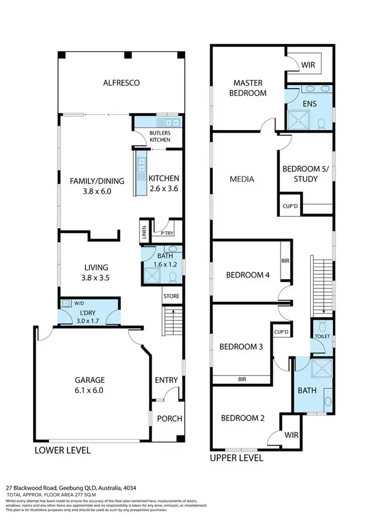 Floorplan of Homely house listing, 27 Blackwood Road, Geebung QLD 4034