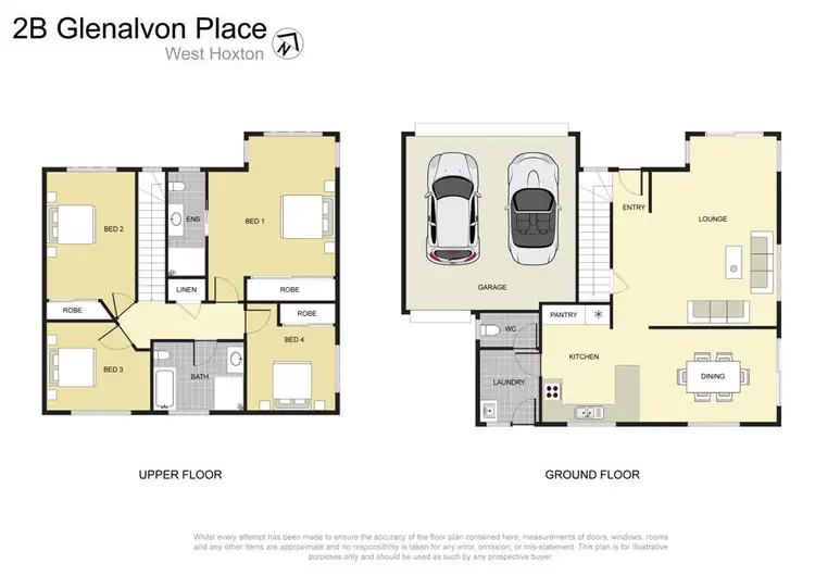 Floorplan of Homely house listing, 2B Glenalvon Place, West Hoxton NSW 2171