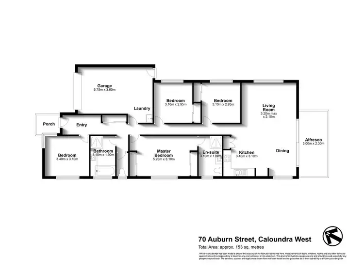 Floorplan of Homely house listing, 70 Auburn Street, Caloundra West QLD 4551