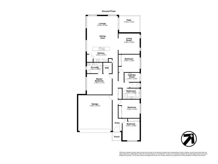 Floorplan of Homely house listing, 20 Cafe Place, Bellbird Park QLD 4300