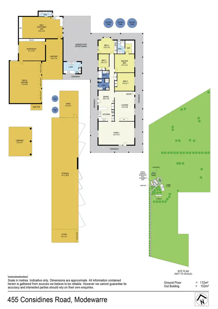 Floorplan of Homely rural property listing, 455 Considines Road, Modewarre VIC 3240