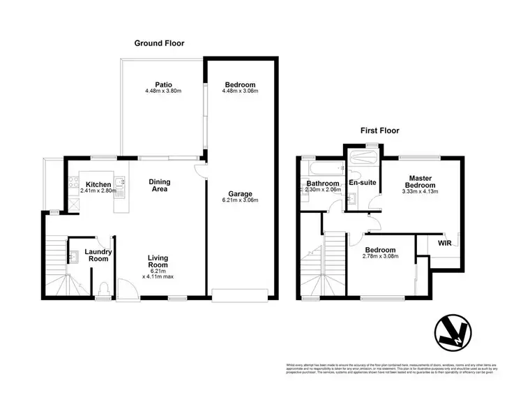 Floorplan of Homely townhouse listing, 12/85 Queens Road, Everton Hills QLD 4053
