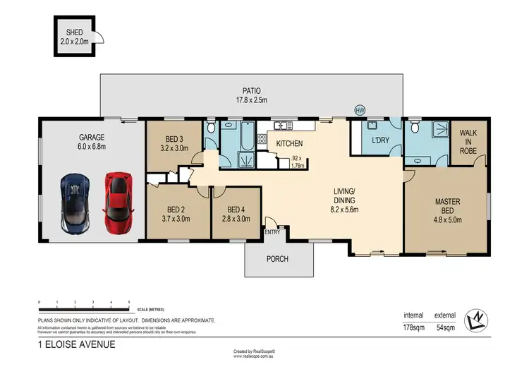 Floorplan of Homely house listing, 1 Eloise Avenue, Springwood QLD 4127