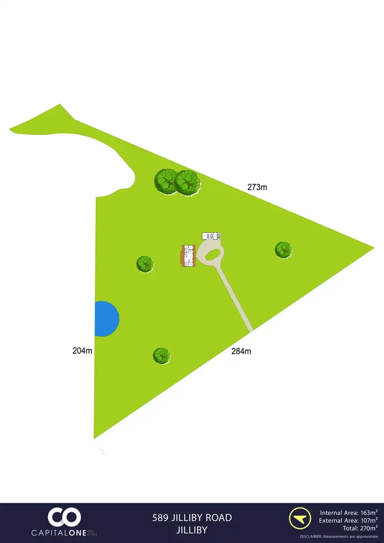 Floorplan of Homely rural property listing, 589 Jilliby Road, Jilliby NSW 2259