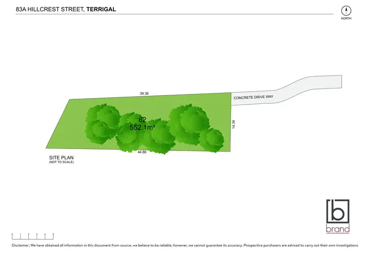 Floorplan of Homely land listing, 83a Hillcrest St, Terrigal NSW 2260