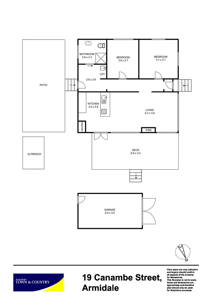 Floorplan of Homely house listing, 19 Canambe Street, Armidale NSW 2350