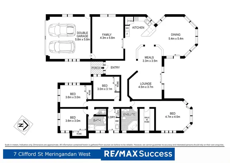 Floorplan of Homely house listing, 7 Clifford Street, Meringandan West QLD 4352