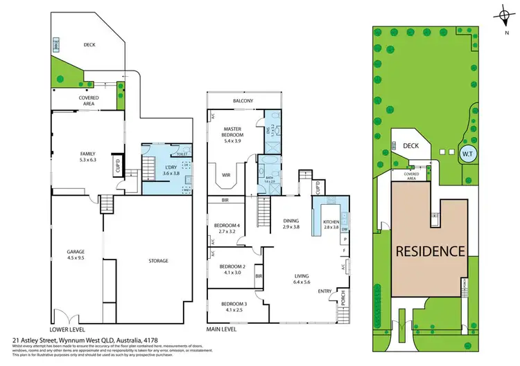 Floorplan of Homely house listing, 21 Astley Street, Wynnum West QLD 4178