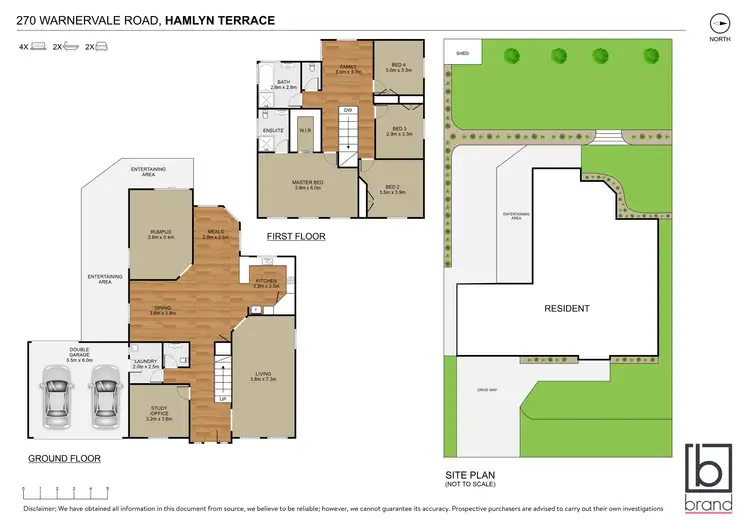 Floorplan of Homely house listing, 270 Warnervale Road, Hamlyn Terrace NSW 2259