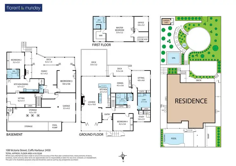 Floorplan of Homely house listing, 108 Victoria St, Coffs Harbour NSW 2450