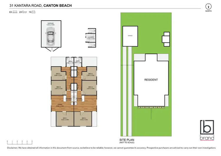 Floorplan of Homely house listing, 31 Kantara Road, Canton Beach NSW 2263