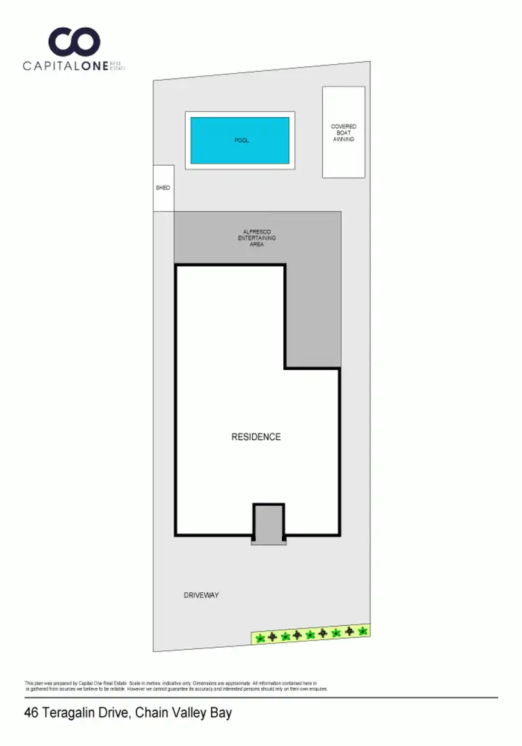 Floorplan of Homely house listing, 46 Teragalin Drive, Chain Valley Bay NSW 2259