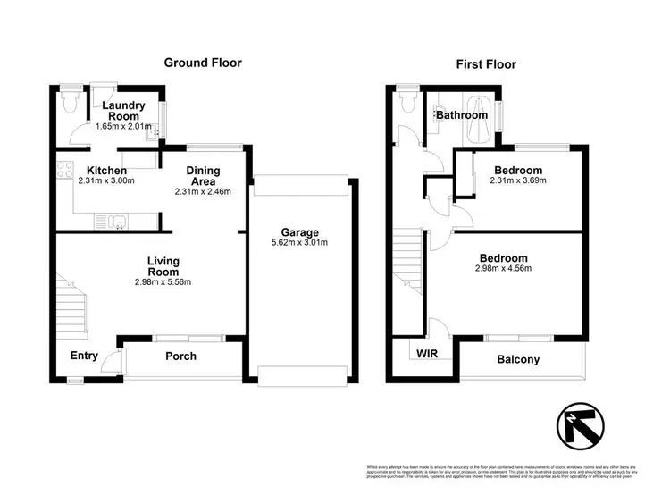 Floorplan of Homely townhouse listing, 8/28 Nitawill Street, Everton Park QLD 4053