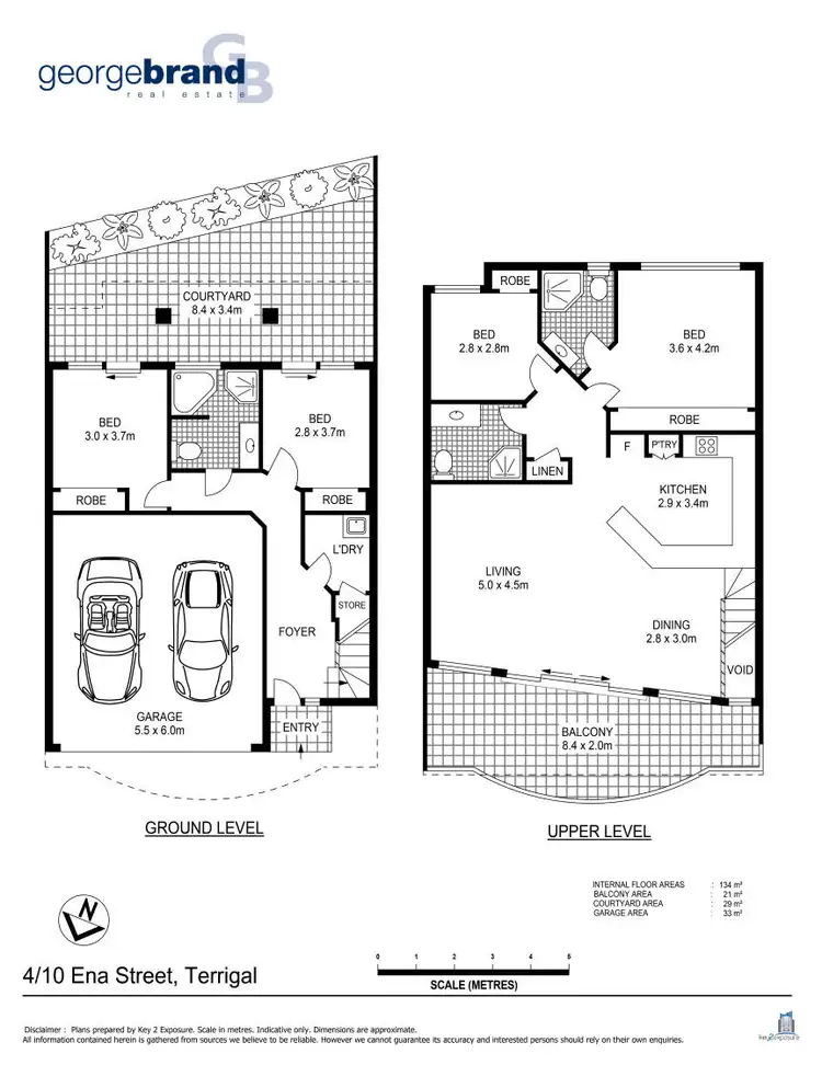 Floorplan of Homely townhouse listing, 4/10-12 Ena Street, Terrigal NSW 2260