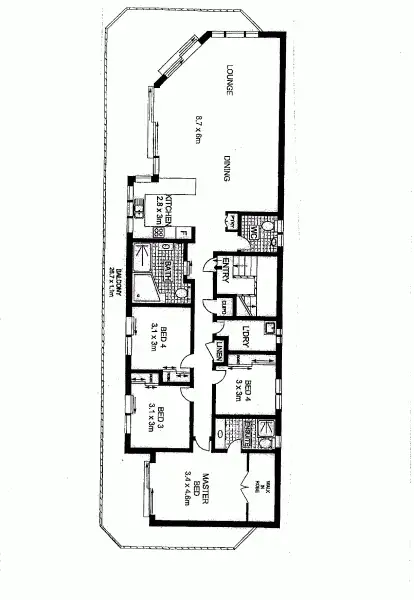 Floorplan of Homely unit listing, 3/11 Barnhill Road, Terrigal NSW 2260