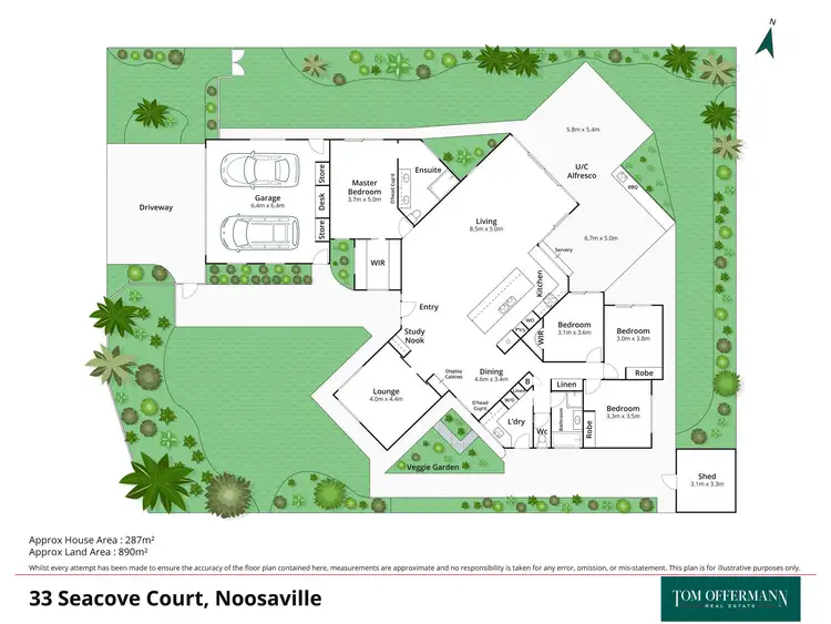 Floorplan of Homely house listing, 33 Seacove Court, Noosa Waters QLD 4566