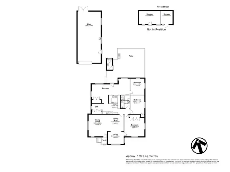 Floorplan of Homely house listing, 115 Rode Road, Wavell Heights QLD 4012