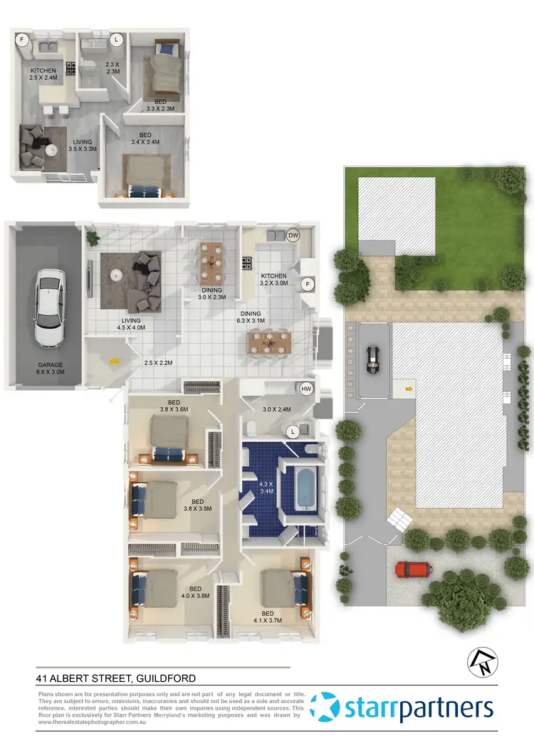 Floorplan of Homely house listing, 41 Albert Street, Guildford NSW 2161