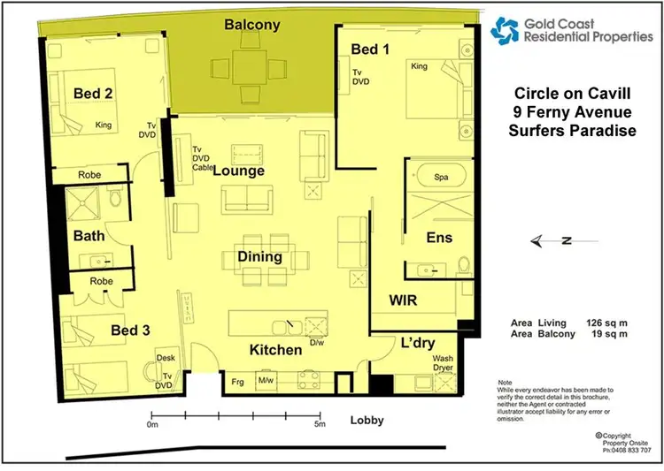Floorplan of Homely apartment listing, Address available on request
