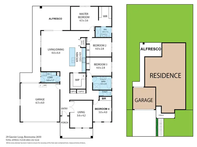 Floorplan of Homely house listing, 29 Gasnier Loop, Boorooma NSW 2650