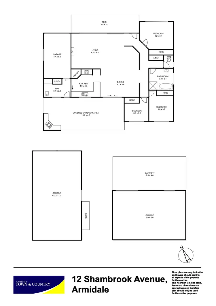 Floorplan of Homely house listing, 12 Shambrook Avenue, Armidale NSW 2350