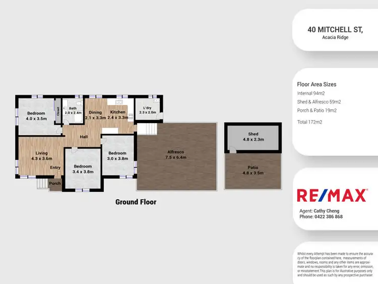 Floorplan of Homely house listing, 40 Mitchell Street, Acacia Ridge QLD 4110