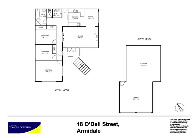 Floorplan of Homely house listing, 18 O'Dell Street, Armidale NSW 2350