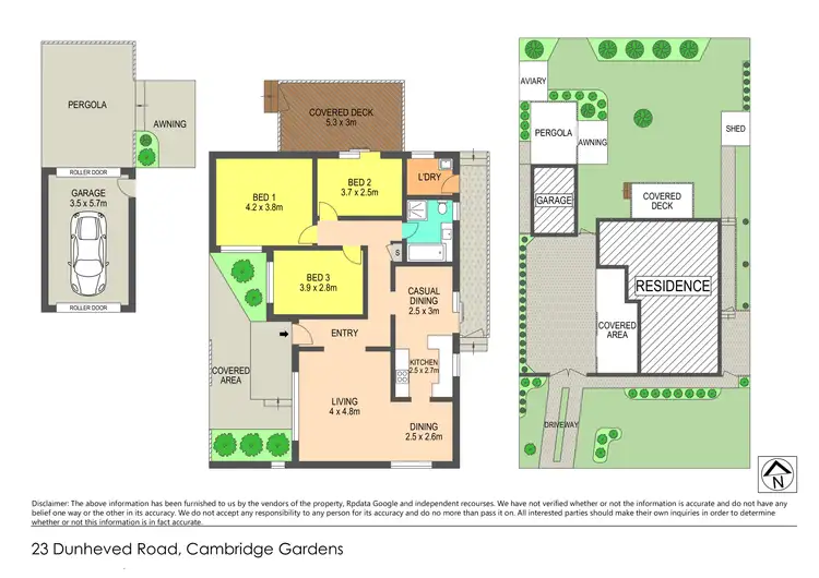 Floorplan of Homely house listing, 23 Dunheved Road, Cambridge Gardens NSW 2747