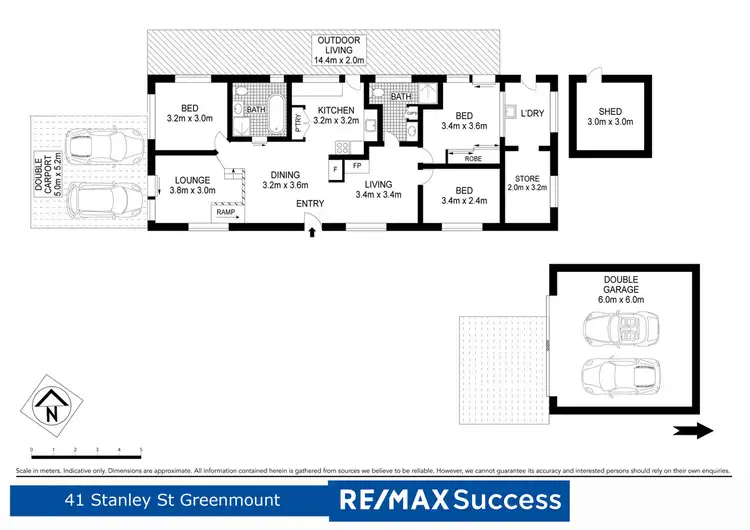 Floorplan of Homely house listing, 41 Stanley Street, Greenmount QLD 4359