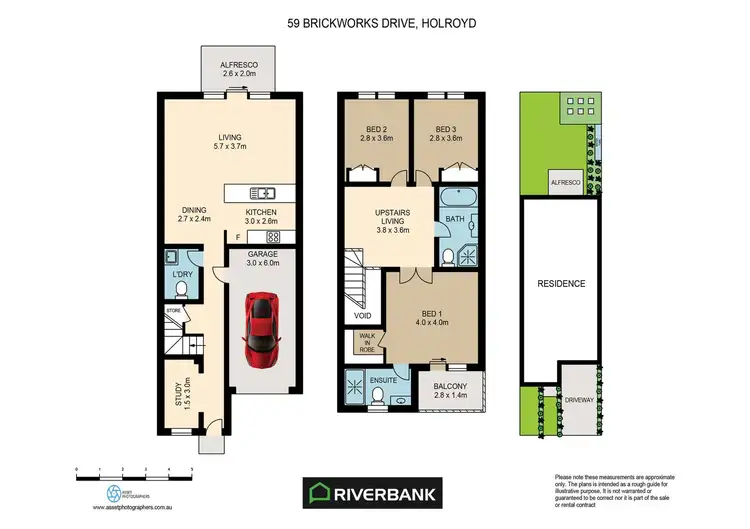 Floorplan of Homely house listing, 59 Brickworks Drive, Merrylands NSW 2160