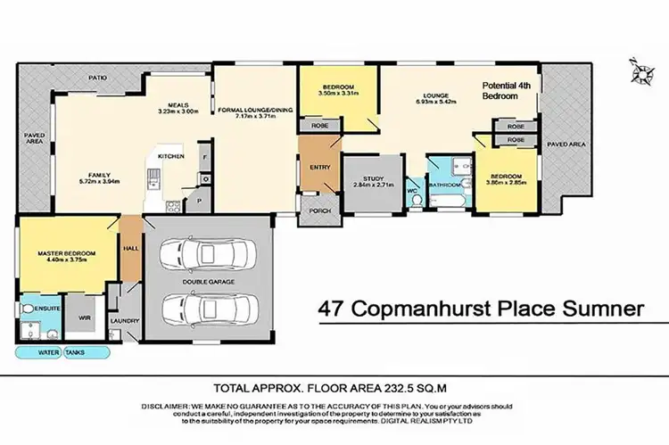 Floorplan of Homely house listing, 47 Copmanhurst Place, Sumner QLD 4074