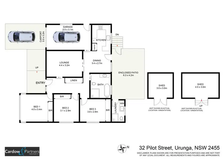 Floorplan of Homely house listing, 32 Pilot Street, Urunga NSW 2455