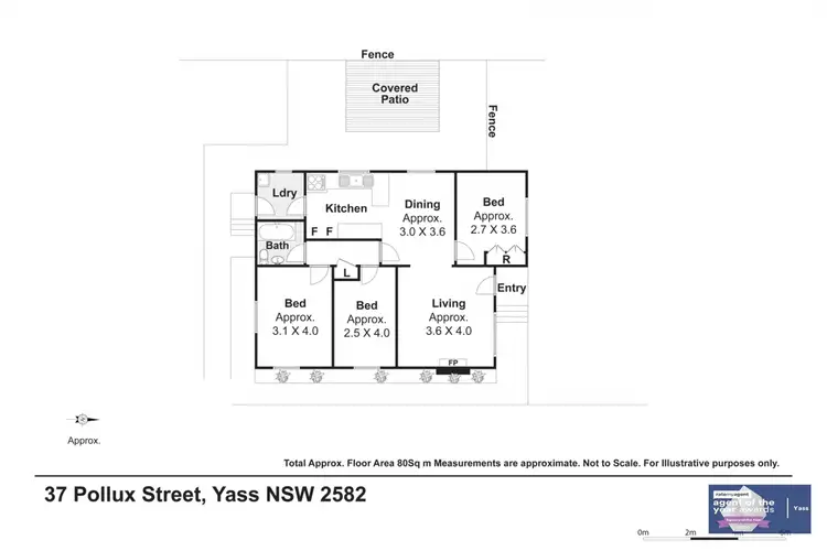 Floorplan of Homely house listing, 37 Pollux street, Yass NSW 2582
