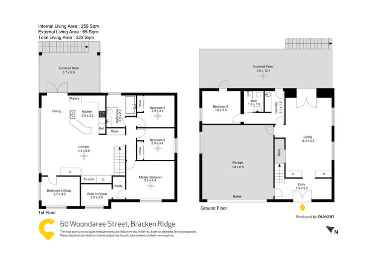 Floorplan of Homely house listing, 60 Woondaree Street, Bracken Ridge QLD 4017