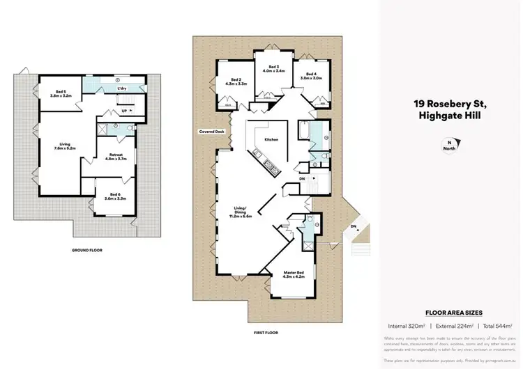 Floorplan of Homely house listing, 19 Rosebery Street, Highgate Hill QLD 4101