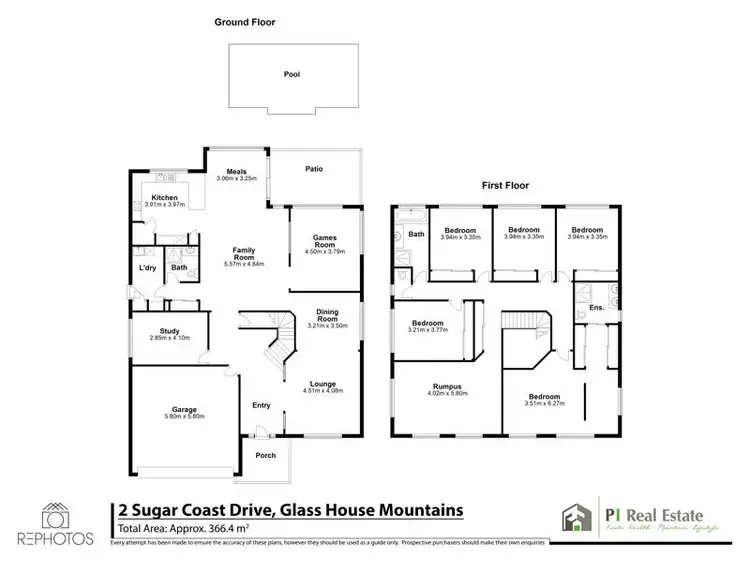 Floorplan of Homely house listing, 2 Sugar Coast Drive, Glass House Mountains QLD 4518