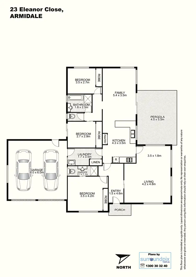 Floorplan of Homely house listing, Address available on request