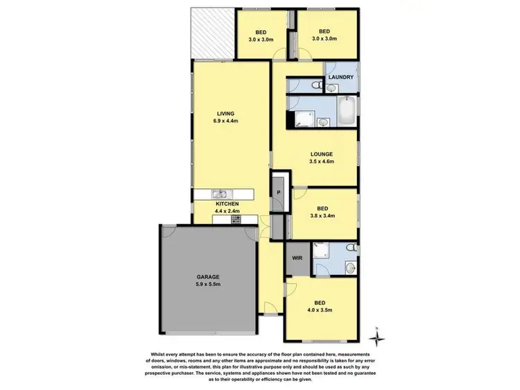 Floorplan of Homely house listing, 14 Imperial Dr, Colac VIC 3250