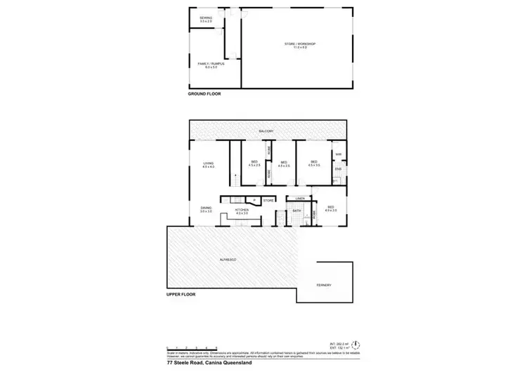 Floorplan of Homely house listing, 77 Steele Road, Canina QLD 4570