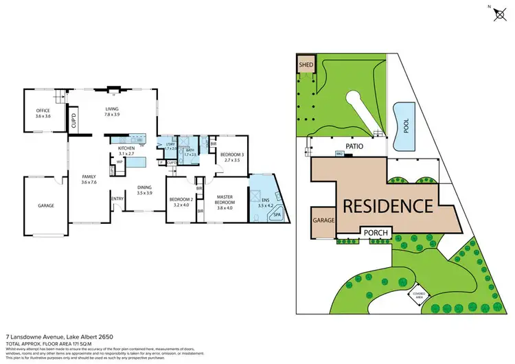 Floorplan of Homely house listing, 7 Lansdowne Avenue, Lake Albert NSW 2650