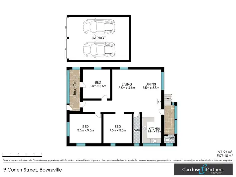 Floorplan of Homely house listing, 9 Conen Street, Bowraville NSW 2449