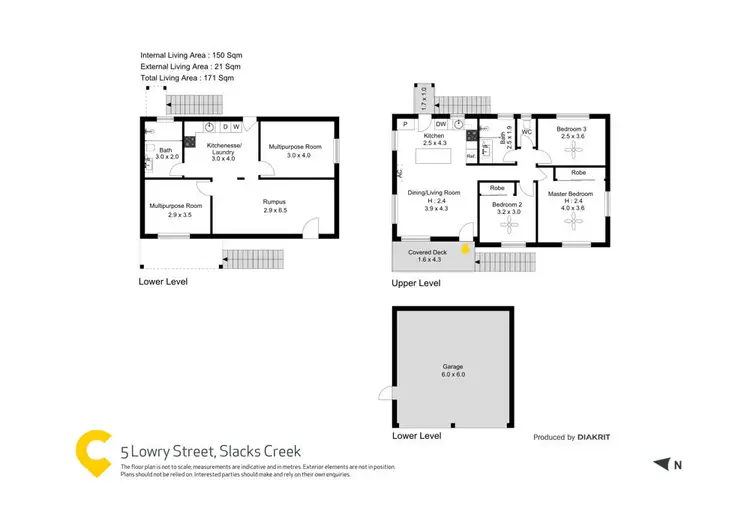 Floorplan of Homely house listing, 5 Lowry Street, Slacks Creek QLD 4127