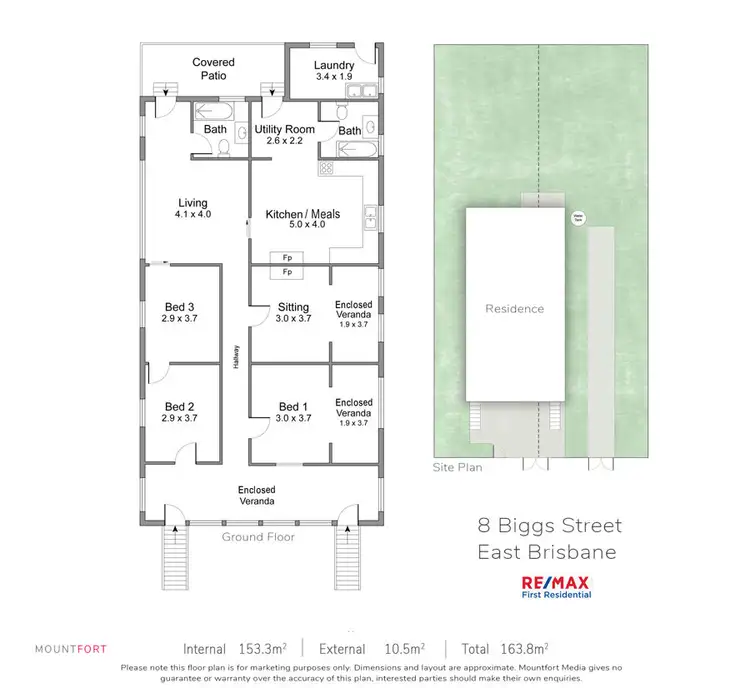 Floorplan of Homely house listing, 8 Biggs Street, East Brisbane QLD 4169