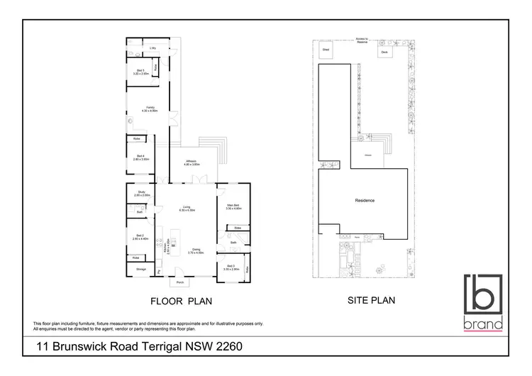 Floorplan of Homely house listing, 11 Brunswick Road, Terrigal NSW 2260
